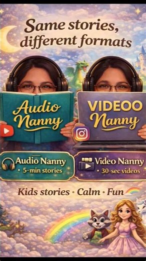 The Eagle 🦅 and the little birds | Audio Nanny| Bedtime Story for children | Audio bedtime stories