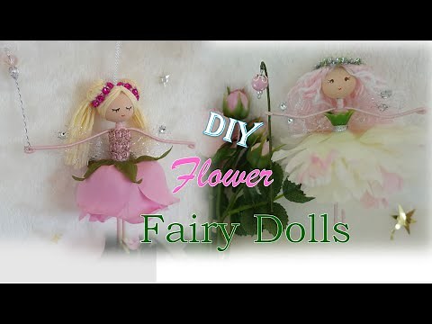 DIY Flower Fairy Dolls - How To Make Fairy Dolls | Huong Harmon
