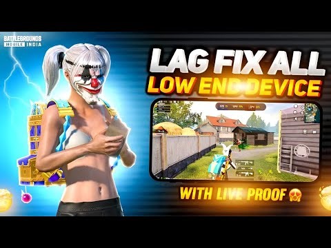 Lag Fix PUBG Mobile (No Lag, High FPS)