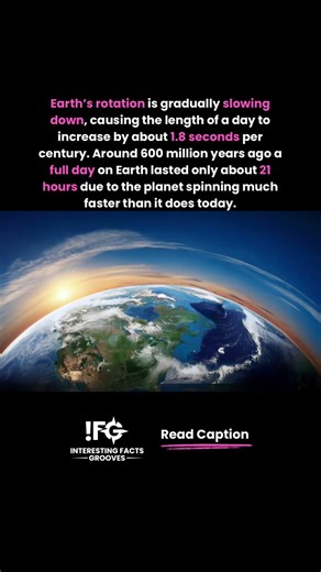 Earth Days Are Getting Longer