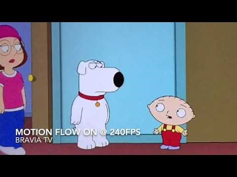 Sony BRAVIA Motion Flow effect