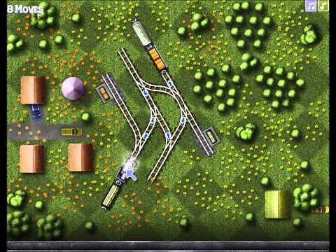 Railroad Shunting Puzzle 2 - Gameplay video