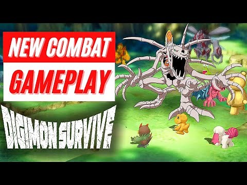 Digimon Survive 【New Combat Gameplay】 Boss Battle Reveal Trailer