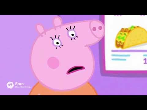 (Sora Ai) Peppa Pig Goes to Taco Bell