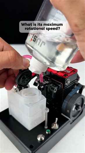 What is its maximum rotational speed?#vortrixe #enginemodel #usa #losangeles #newyork #diy