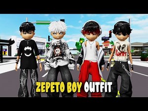 OUTFIT ZEPETO For Boy In Brookhaven - Roblox