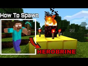 How to Spawn Herobrine in the new Minecraft 2025