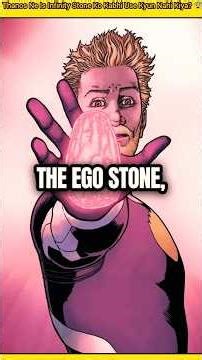 Thanos Ne Is Infinity Stone Ko Kabhi Use Kyun Nahi Kiya? 😨#shorts