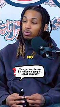 DDG says his net worth is more than $8 million 😳