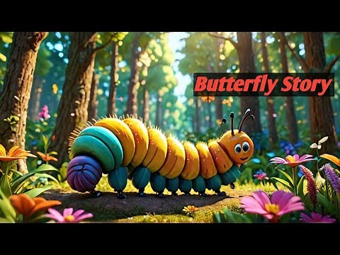 “Watch a Caterpillar Turn into a Beautiful Butterfly |#kids #science #whatif #learnfun #phonicsfun