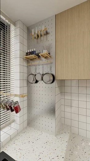 This Small Kitchen Design Instantly Makes the Space Feel Twice as Big!