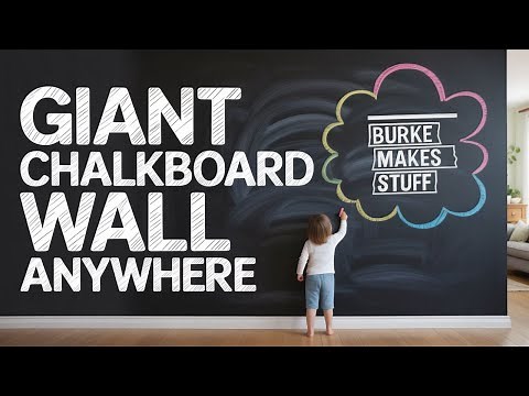 Turn Any Wall Into a Chalkboard in One Day!