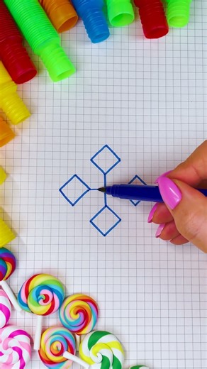 Unleash Your Imagination: Fun 3D Drawing Challenge! 🎨✨ #shorts