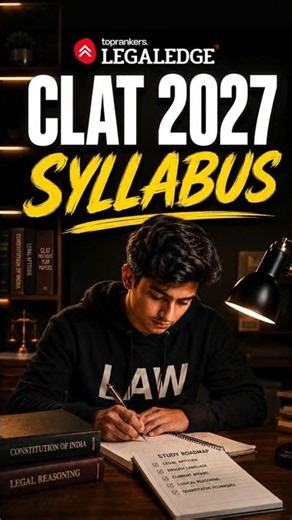 CLAT SYLLABUS | CLAT 2027 EXAM #clat #clatsyllabus #clat2027 #clatpreparation