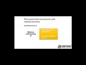 ISA 540 - Audit of Estimates - Theory. Webinar 1/3