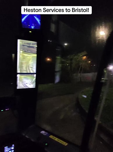 Late Night Drive to Bristol with National Express Coach