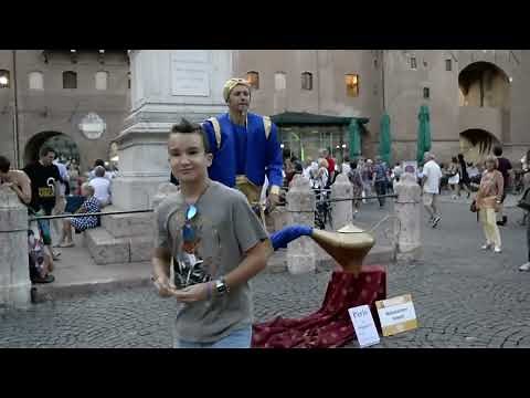 Genie Magic Lamp Levitation | Incredible Street Performance
