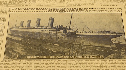 Most people know about the sinking of the Titanic, but did you know at least three passengers had ties to North Dakota? Hear the stories of Ole Ableseth, including an oral history clip from Ole himself, Herbert and Carrie Chaffee, and Johannes Nysveen. | State Historical Society of North Dakota