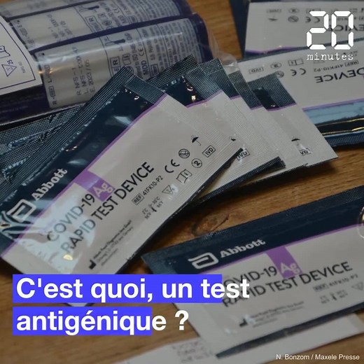 Coronavirus: C'est quoi, un test antigénique ? | 20 Minutes