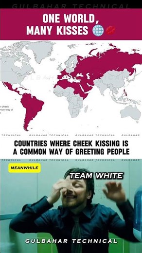 Why Some Countries Greet With Cheek Kisses | Global Map Of Surprising Cultures 😲💋