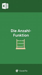 Die Anzahl-Funktion schnell erklärt ✅ #excel #tipps #microsoftambassador | Excel.Flo