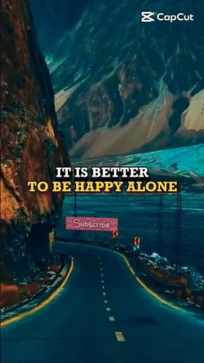 It's Better to Live Alone |Better Alone Than Miserable Together–Powerful Life Quote|Be Happy Alone