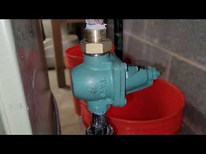 Service call: How to replace fast fill water feeder (Why pressure relief valve is spraying water)