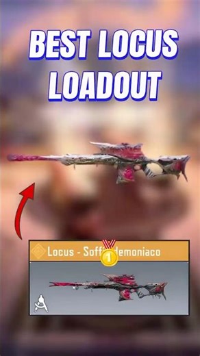 Best locus loadout #cod #codm #callofdutymobile #locus #gaming #viral #shorts