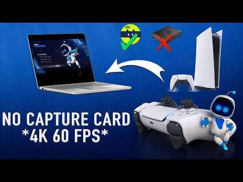 Play PS5 on Laptop/PC/Mac without Capture Card * Astrobot Gameplay Chiaki-Up Remote Play 
