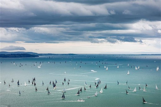 Centenary Rolex Fastnet Race gets underway with record fleet