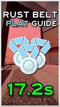 Rust Belt PLATINUM Medal Route/Guide | PARKOUR Reborn 1.73