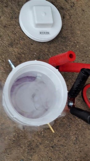 Smoke machine successful test