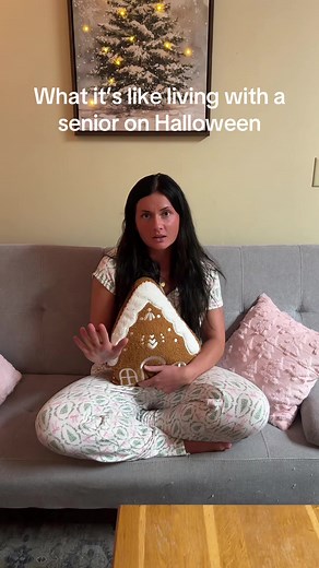 What It's Like Living with a Senior on Halloween