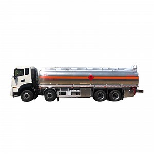 [Hot Item] Heavy Duty Fuel Tanker Truck Second Hand Fuel Tanker Trailer for Sale