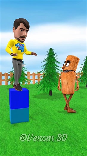 Video Pol-pOi-Pol-pOi-Pol-pOi-Po-Pi 3D Speed Ronaldo Mr animationBeast and Tung Sahur #mrbeast