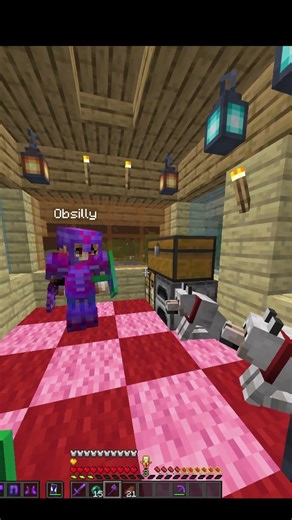 when skill issues meet Minecraft mods #minecraft #shorts #memes