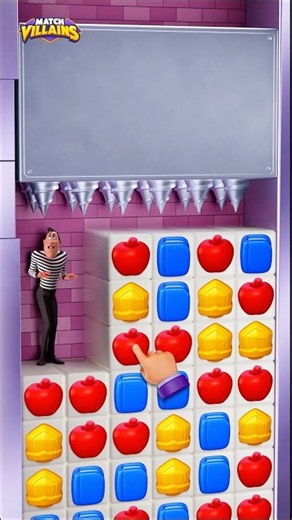 Playing Match Villains Mobile Game Preview!😎 #shorts #gamereviews