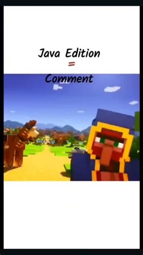 pocket edition VS Java edition #viral #minecraft #viral