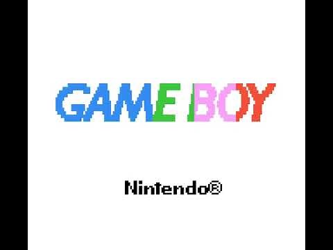 Gameboy Color start up screen (original screen ratio) - GBC