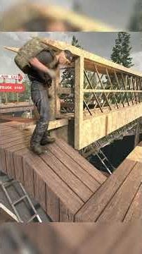 Build an EASY Bridge Base in 7 Days to Die!