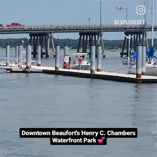 22K views · 405 reactions | One of our favorite spots to #explore #beaufortsc.  #waterfront #park | Explore Beaufort, SC | Facebook