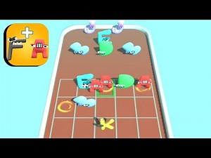 Merge Alphabet: Lord Run Gameplay Walkthrough (android/ios) Level 1-6