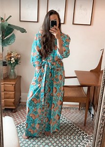 Cotton Kimono Robes for Women Indian Dressing Gown Unisex Beach Cover Ups Bridesmaid Gifts Plus Size Robes Plus Size Clothing - Etsy