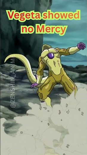 Vegeta Destroyed Frieza | #goku #dbz #dragonball #dragonballz #frieza