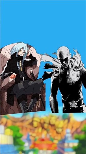 Saitama🗿vs Rimuru💀|Who wins❓️💢🍥 | #anime #trending #viral #shorts #saitama #vs ‎⁨‪@Powerscale1‬