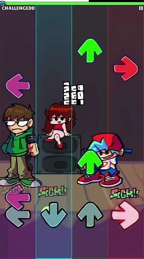 FNF Character Test BF Edd & Uberkids | Challengedd