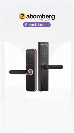 18K views · 26 reactions | With enhanced privacy features like snoop protection and remote OTP access, secure your home with Atomberg smart locks starting at just ₹9999. | Atomberg Technologies | Facebook