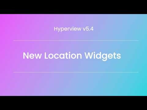 Hyperview DCIM 5.4 Software Release