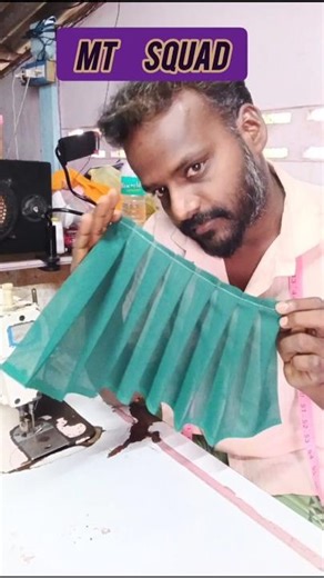 pleats stiching tips and tricks #1....by Mt squad mithan tailor 001...
