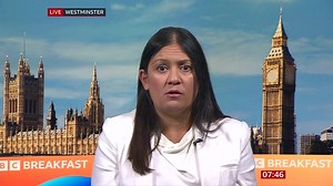 'I certainly won't be watching this series' Culture Secretary Lisa Nandy spoke to #BBCBreakfast after the BBC decided to release the new series of MasterChef, even though presenters Gregg Wallace and John Torode have both been sacked https://www.bbc.co.uk/news/articles/cn92vw9gl74o | BBC Breakfast
